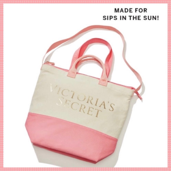 NWT Victoria Secret tote with insulated cooler! - Picture 10 of 12